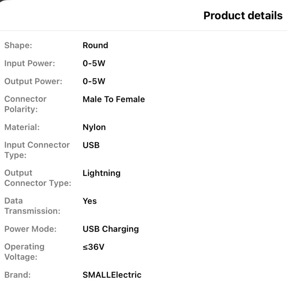 Apple Certified 6ft Lightning Charger C Cable iPhone 14/13/12/11/X/XS/XR/XS iPad